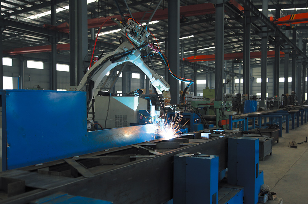 TA/400 robot welding production line